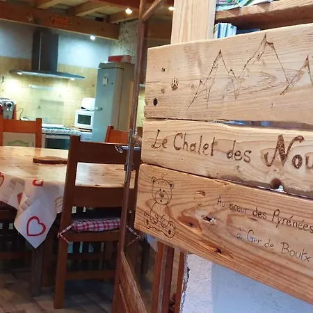 Chalet De 2 Chambres Avec Terrasse Amenagee Et Wifi A Ger De A 4 Km Des Pistes Boutx